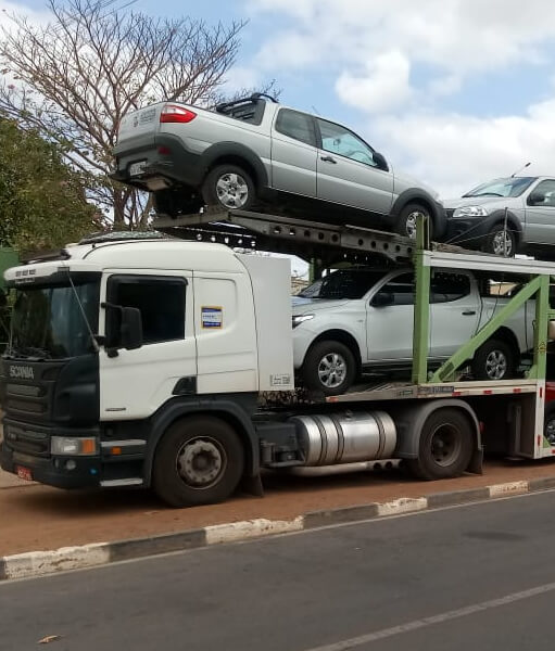 Carreta para transporte de veículos